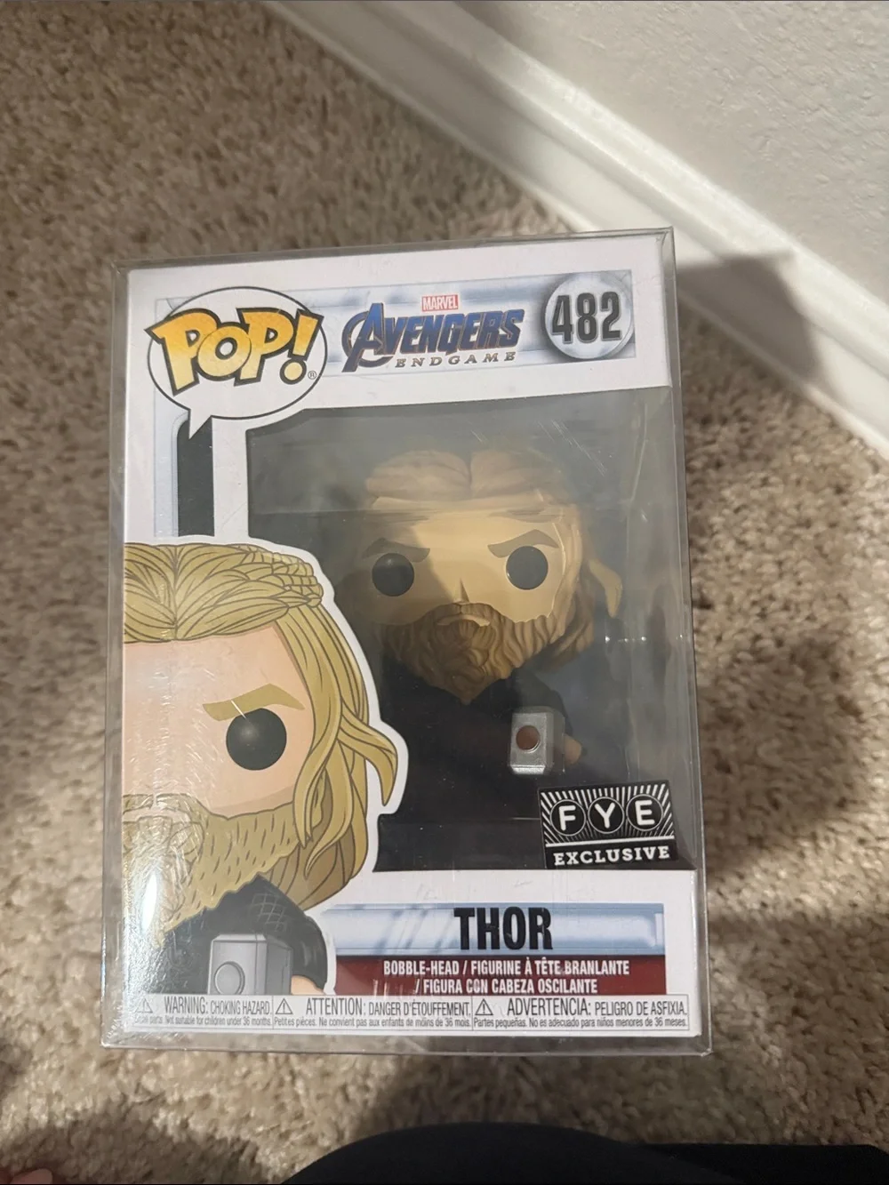 Funko Pop! Thor - Blonde Hair, Brown Beard (Avengers Endgame)